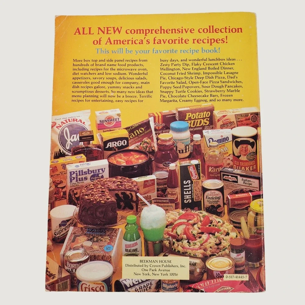 More Favorite Brand Name Recipes Cookbook Consumer Guide 1984 Vintage Softcover